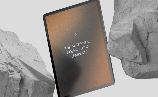 Authentic Copywriting Template preview