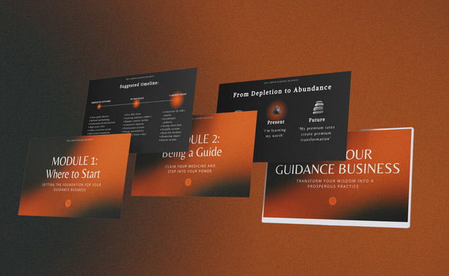 The 3-Hour Guidance Business — seven core modules